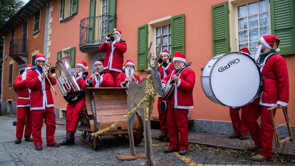 Antigo Brass Band ai Mercatini di Natale di Santa Maria Magggiore - ph. Massimo Bertina